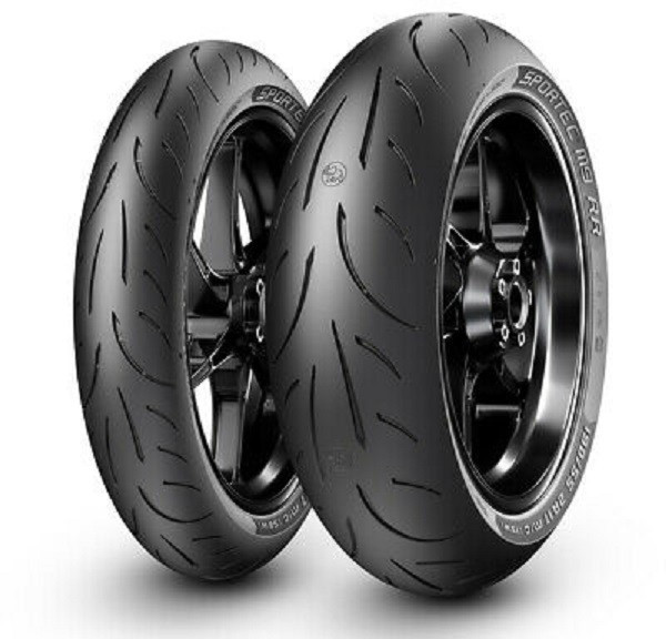 1 x 160/60 ZR17 69W TL Metzeler Sportec M9 RR Motorcycle Tyre - Rear - Image 2