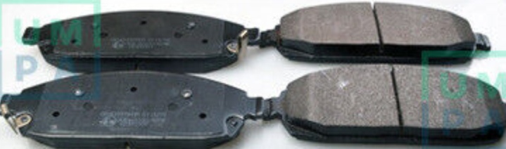DENCKERMANN B111291 Brake Pads Set Front for Jeep Grand Cherokee Commander