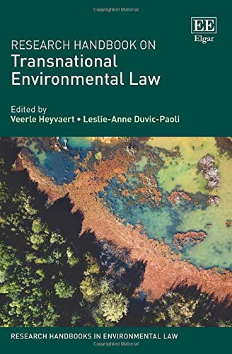 Research Handbook on Transnational Environmental Law Heyvaert Duvic–paoli