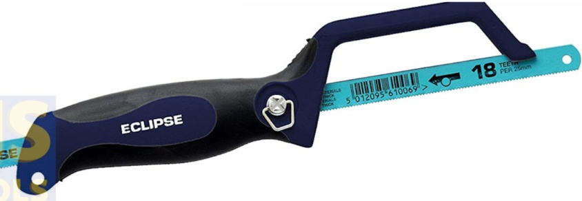 Eclipse 15TND 12"" 300mm mini hand hacksaw frame & blade hack saw