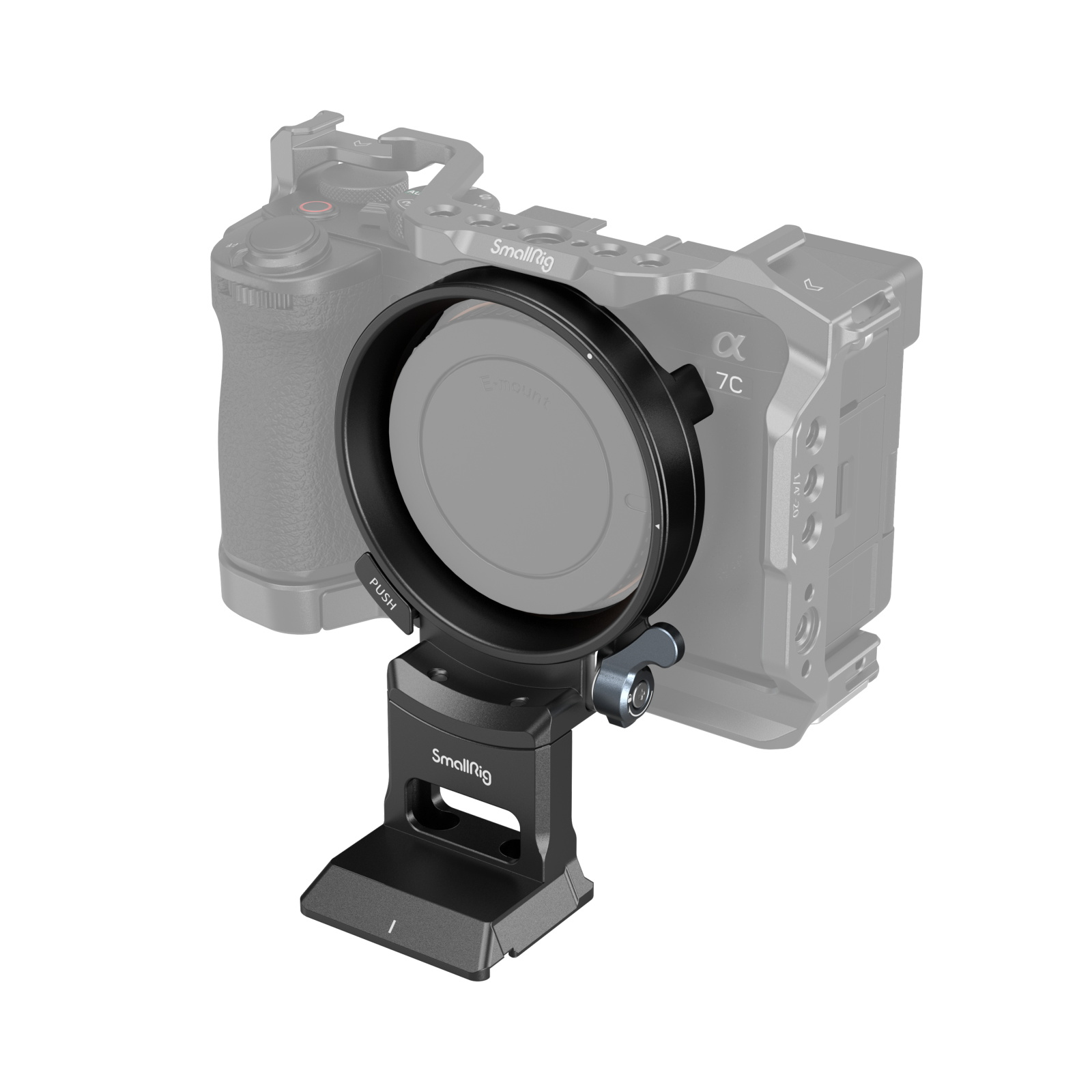 SmallRig Rotatable Collar Mount Plate for Sony Alpha 7C II / Alpha 7CR Camera