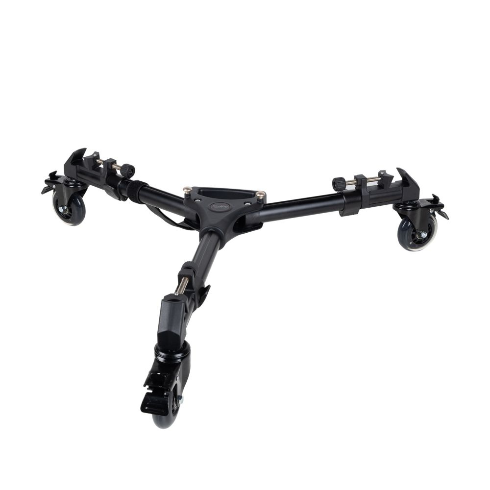 SmallRig Foldable Tripod Dolly, Heavy Duty W/ 3""Rubber Wheels 15kg Load Capacity