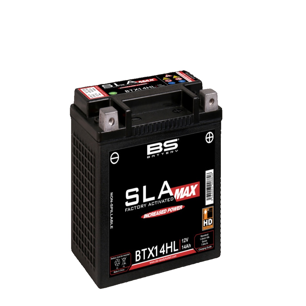 Charged Battery BTX14HL Harley Davidson XL 1200 X Sportster Forty Eight 2010