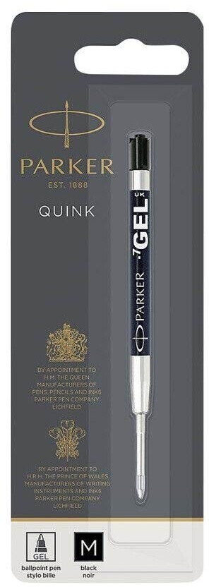 Refill gel Parker nero M in blister - 1950344