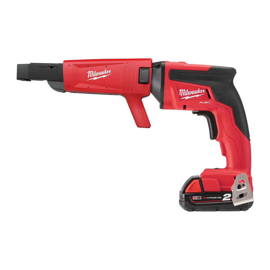 Milwaukee Drywall Screwgun M18FSGC-202X 18V with 2 x 2.0Ah Batteries  4933459200