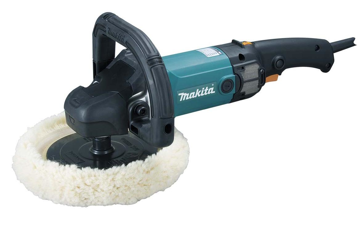 MAKITA 9237CB 110v Polisher 180mm dia pad