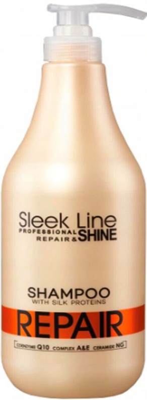 STAPIZ Sleek Line REPAIR- SET HAIR MASK & SHAMPOO WITH SILK PROTEINS