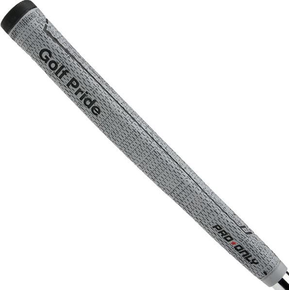 New Golf Pride Pro Only Red Star 72CC Full Cord Putter Grip - Grey / Black