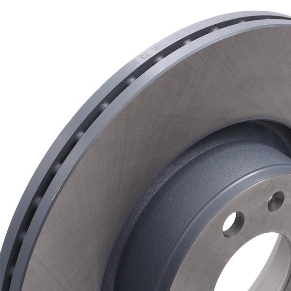 FEBI BILSTEIN 26648 Brake Disc Front Coated 314mm Outer Diameter Fits Audi A6 A8