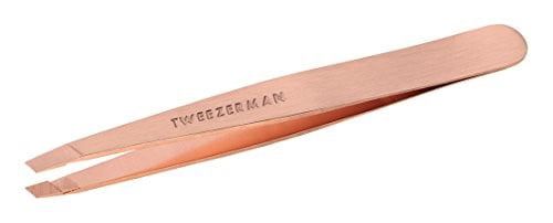 Tweezerman Gold Slant Tweezer-Rose