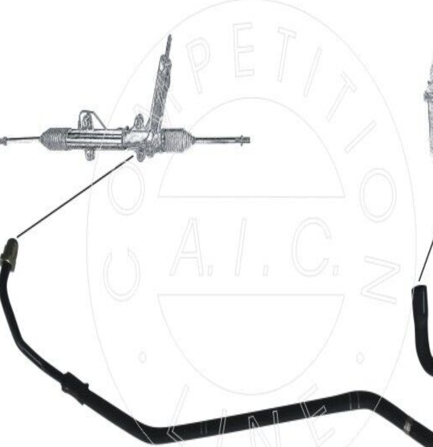 AIC 54952 Hydraulic Hose, steering system for VW