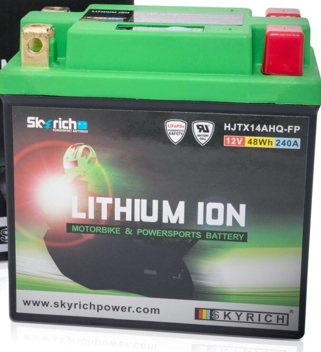 Motorcycle Battery Skyrich Dual Polarity for Suzuki GS 1000 1978-1979