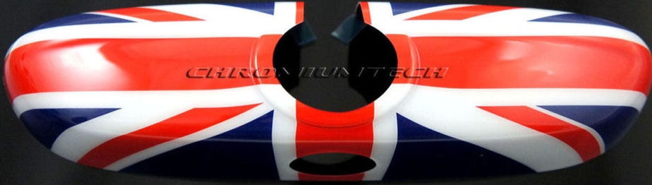MK3 MINI F54 F55 F56 F57 F60 Union Jack Rear View Mirror Cover for Manual Dim
