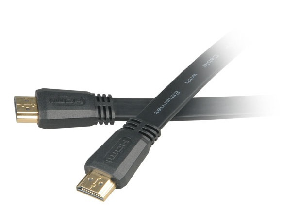 Akasa AK-CBHD05-20BK Proslim 2m Super slim High Speed HDMI Cable with Ethernet