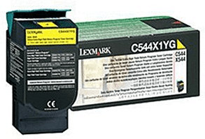 Original Lexmark C544X1YG Toner For C544 C546 X544 X546 X548 - YELLOW
