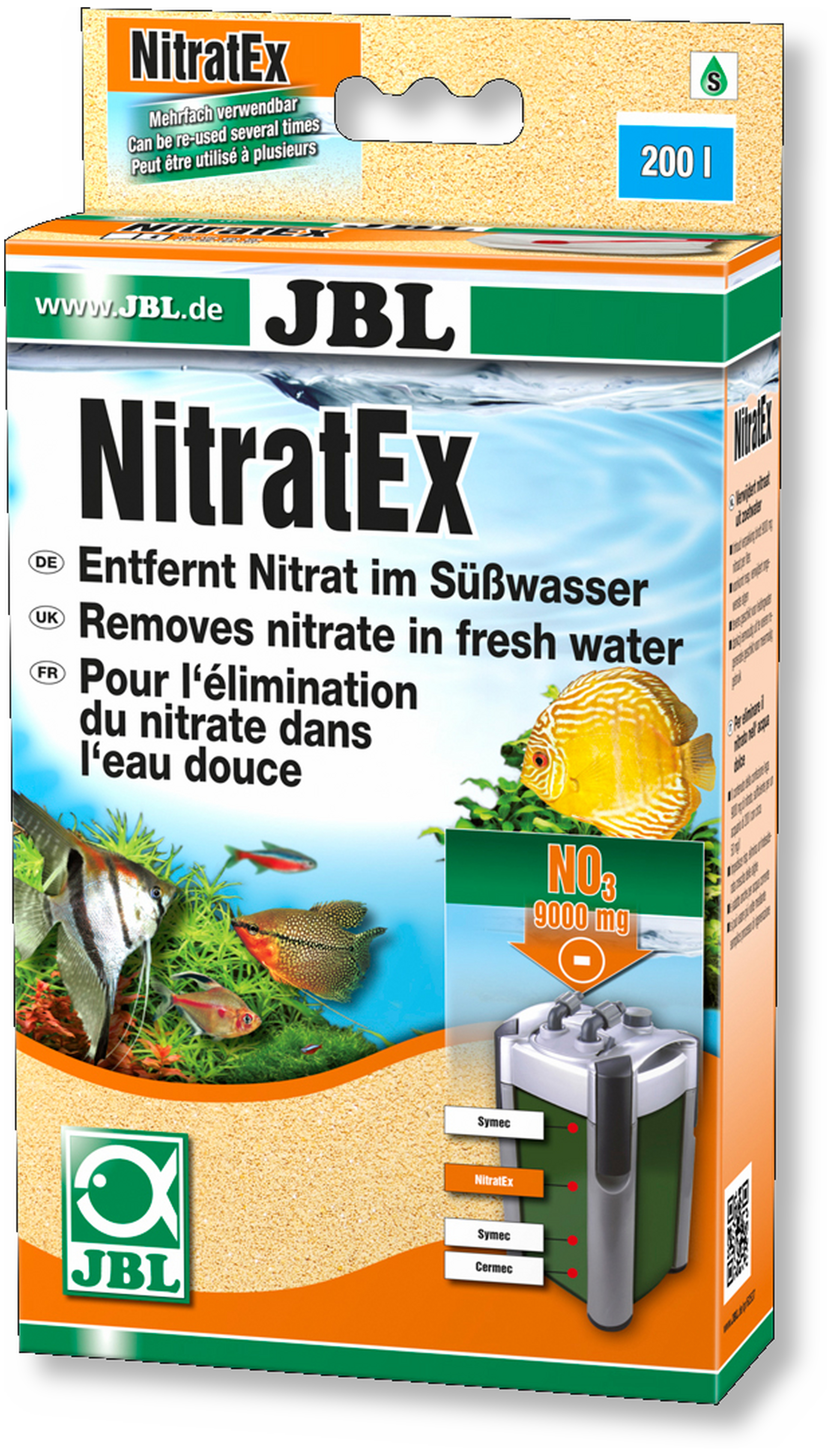 JBL NitratEx Filter Media Fresh Water Prevent Algae Fish Tank Aquarium 250ml
