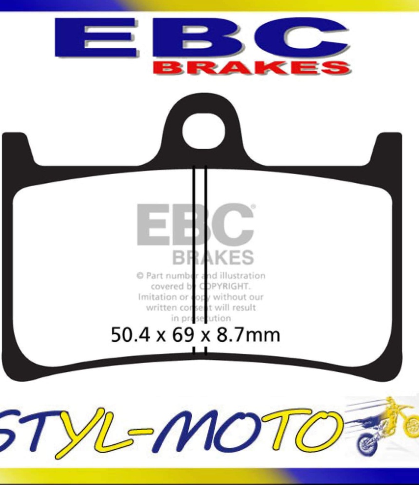 EBC Front Brake Pads Yamaha XV 1700 PCR Road Star Warrior 2003 2004 2005