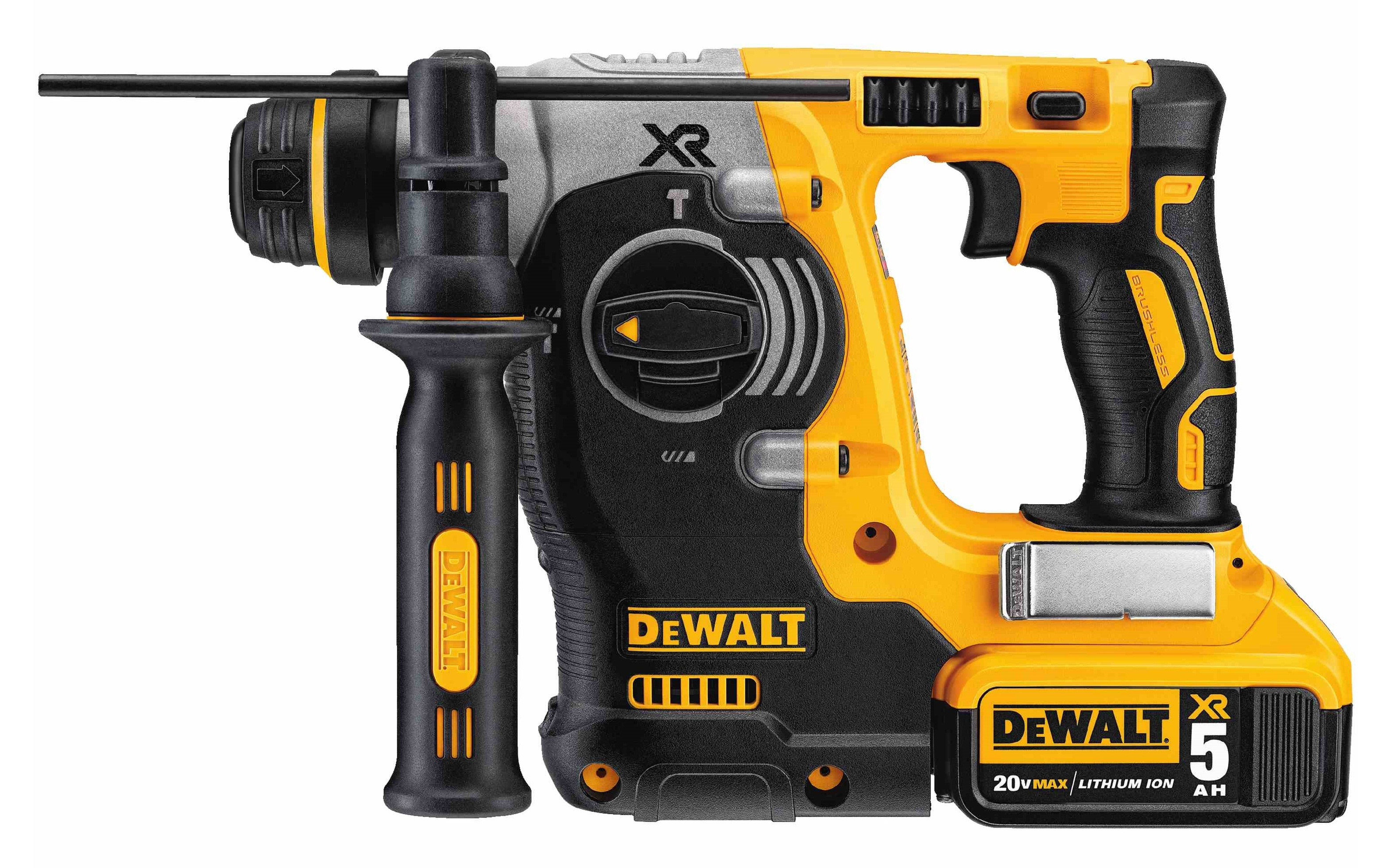 Dewalt DCH273P2 18V XR Brushless SDS Rotary Hammer Drill 2x5ah batts 3 Mode