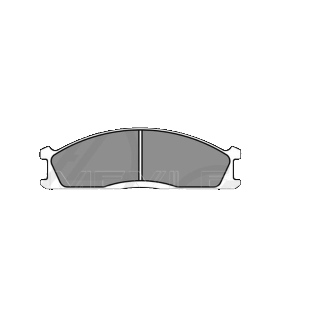 Front MEYLE GERMANY 025 213 4717 Brake Pad Set, disc brake for NISSAN