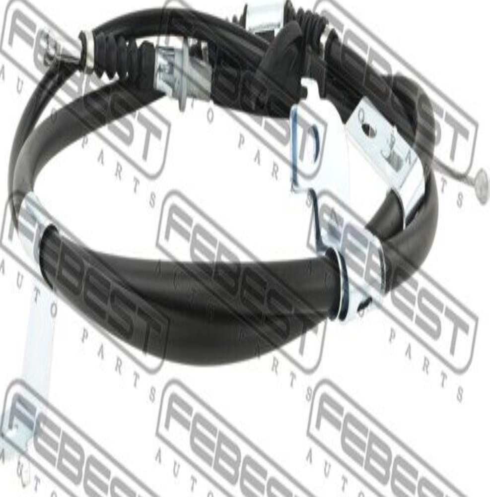 FEBEST 04100-GARH Cable, parking brake for CITROËN,MITSUBISHI,MITSUBISHI (GAC),P