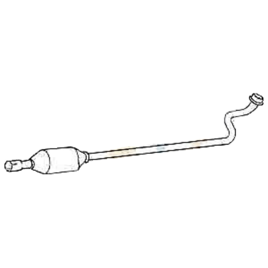 Klarius Centre Muffler TY596K fits TOYOTA YARIS/VITZ 1.5 2001-05 106HP Hatchback