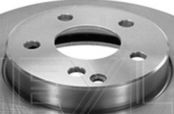 Original MEYLE Brake Disc 015 521 2051 for Mercedes-Benz