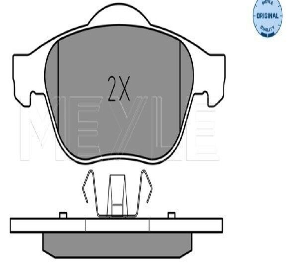 Brake pads Front Axle 025 232 4518 MEYLE for RENAULT SCÉNIC I MPV LAGUNA II
