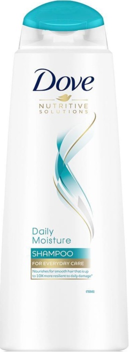 Dove Ultra Care Shampoo - Daily Moisture 2x400 ml, Bio Restore Technology
