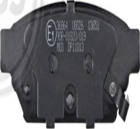 Original A.B.S. Brake Pad Set Disc Brake 36864 for Mitsubishi PROTON