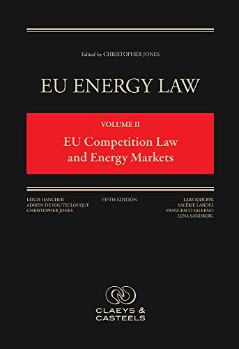 EU Energy Law Volume II: EU Competition Law and Energy Markets Jones Hardback