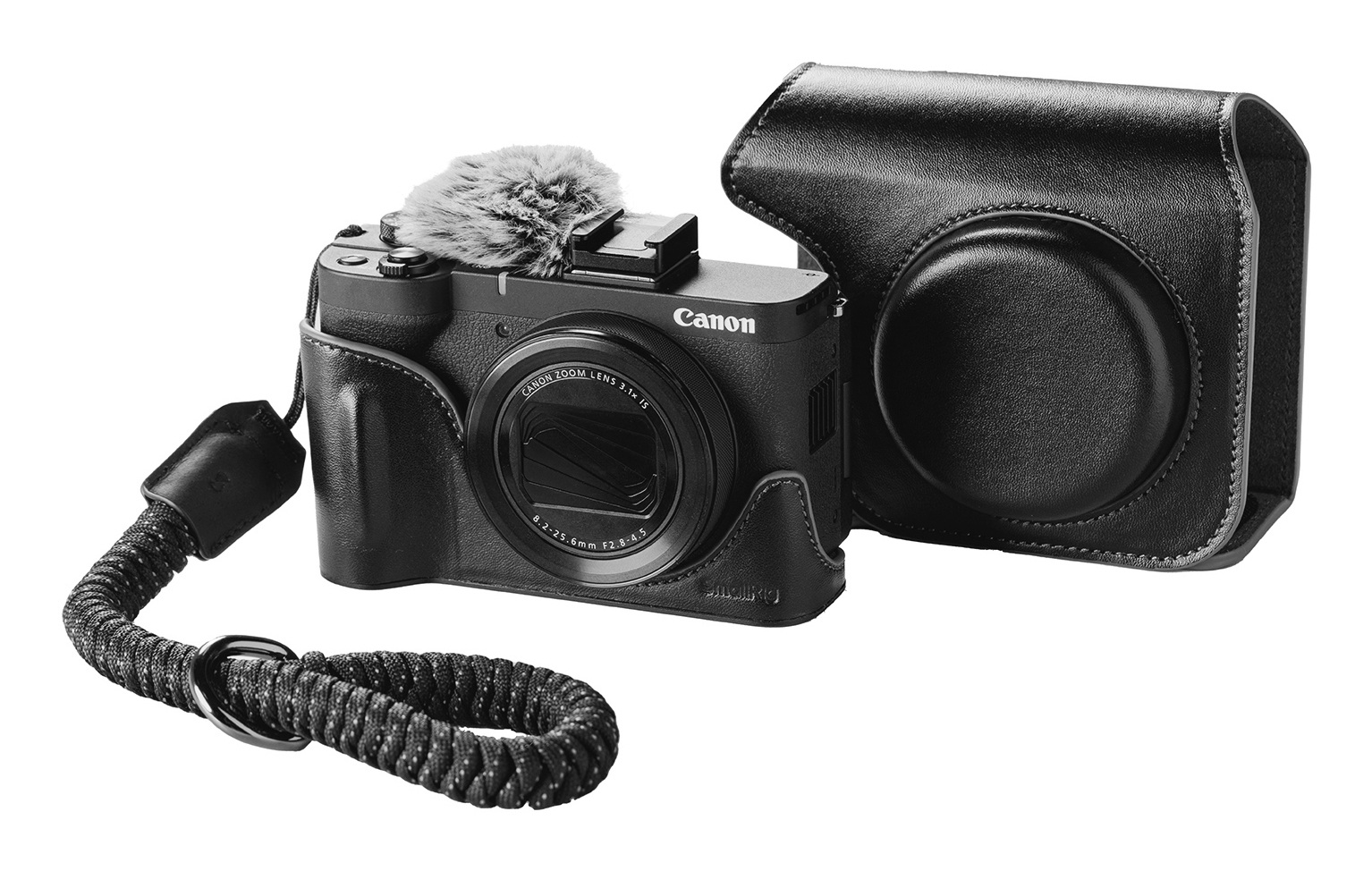 SmallRig PowerShot V1 Leather Case Kit for Canon Flip Case Cover Portable