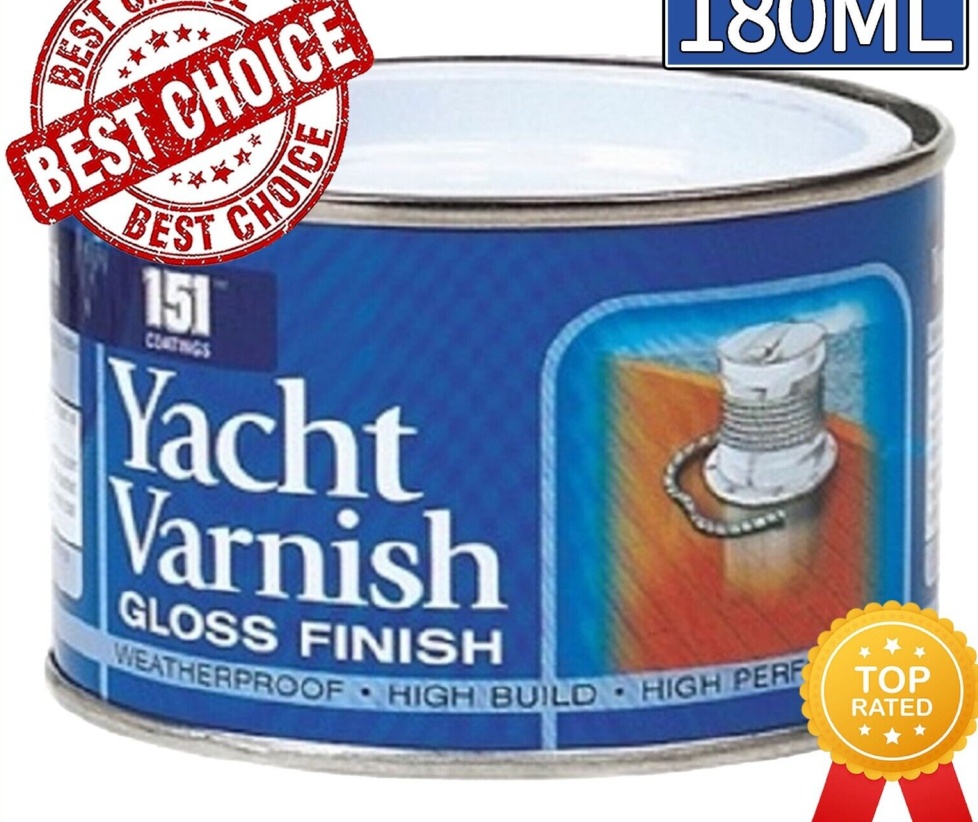 151 Coatings 151 - Yacht Gloss Varnish - 180Ml - Image 4