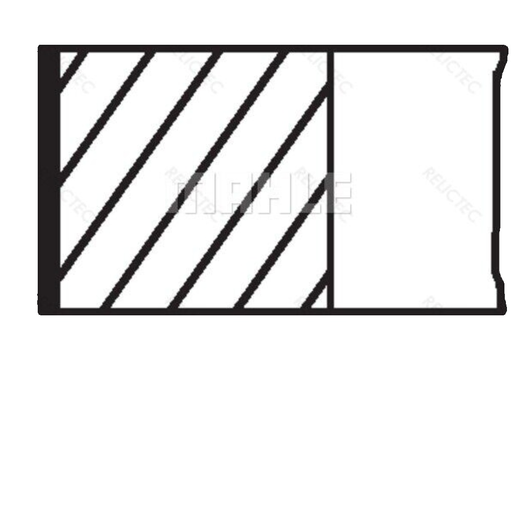 MAHLE 002 23 N0 Piston Ring Kit for MERCEDES-BENZ,PUCH