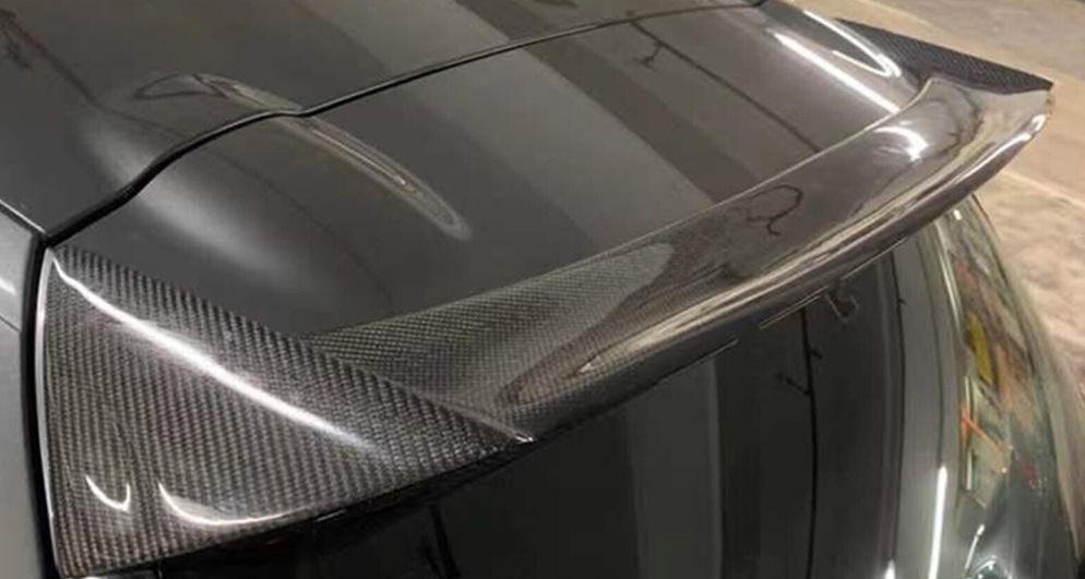 Rear Roof Spoiler Carbon Look Standard Fits VW Scirocco 2008-14 New