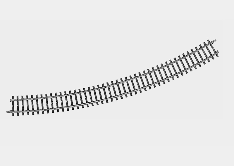 Märklin H0 2251 - Gebogenes Gleis, Länge 1/1 = 30° (1 Stück)   Neuware