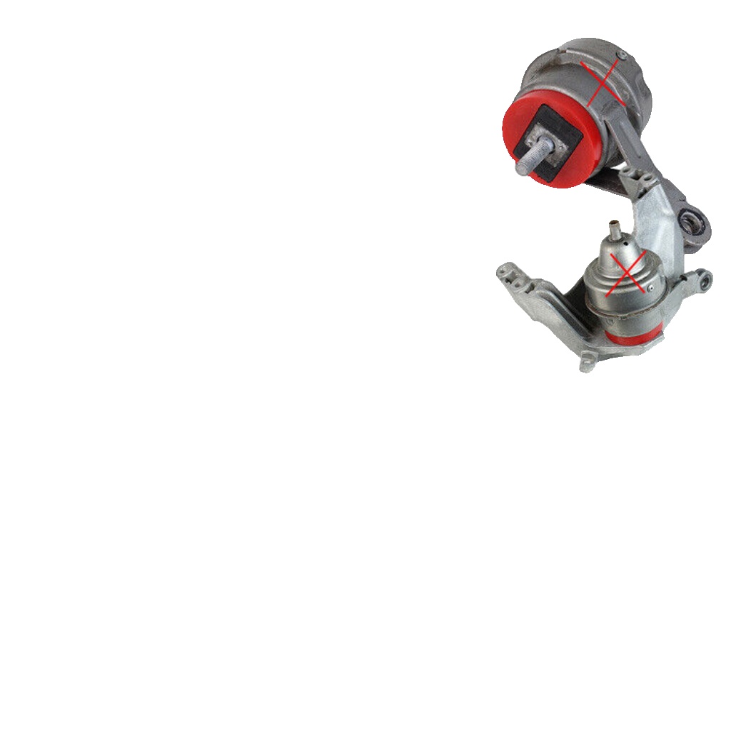 Powerflex Up Engine Mnt Insert Diesel for Mini R50/52/53 Gen1 (00-06) PFF5-124R