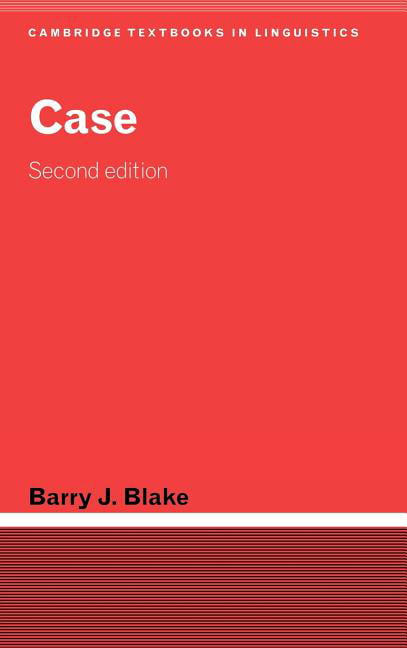 Case by Barry J. Blake - 9780521807616