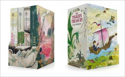 B&Q -  The Tolkien Treasury Collection 4 Books Box Gift Set Pack - Image 4
