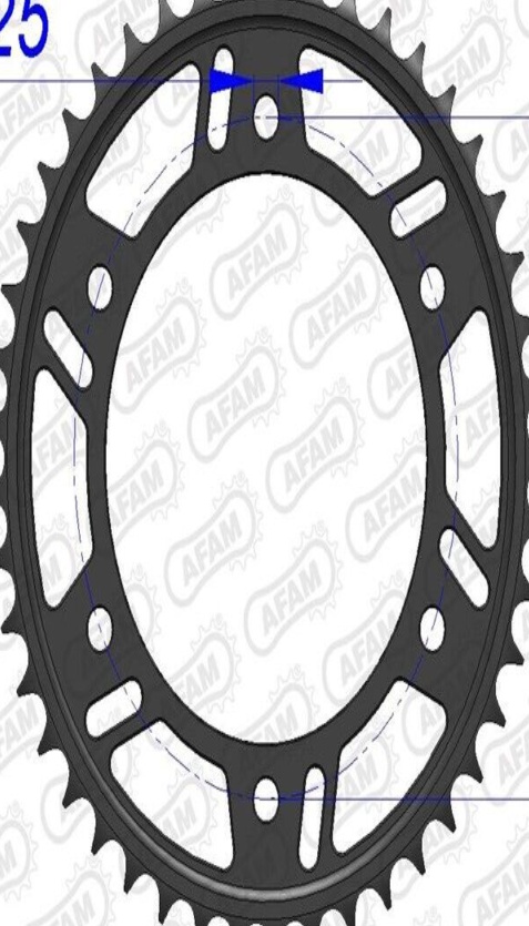 Free Shipping Afam Aluminum Ultralight 11618-Step 520 For Motorcycle