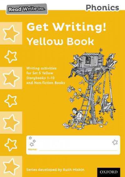 Read Write Inc. Phonics: Get Writing! Yellow Book Pack Of 10 Ruth Miskin - Image 2