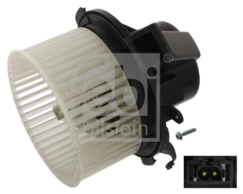 FEBI 38024 Interior Blower 145mm Diameter Fits Mercedes-Benz Sprinter 3-T VW