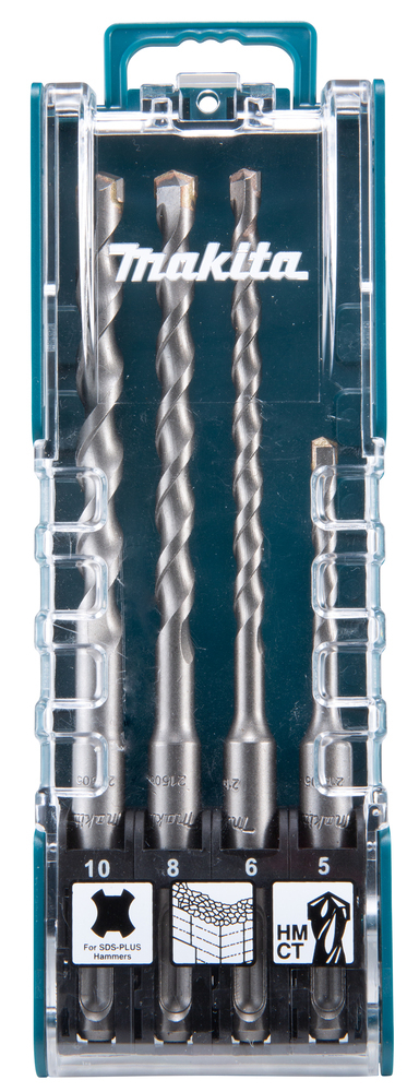 Makita SDS+ Plus Drill Bits Set Masonry Brick Concrete Tungsten Hammers