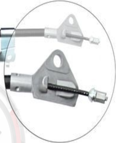 Rear Left Handbrake Cable for Toyota Yaris