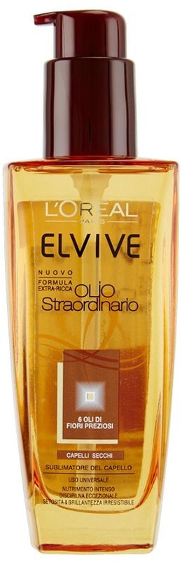Elvive Donna Bianco L'oréal Paris Trattamento Olio Straordinario Jojoba, Trattamento Nutriente Per Capelli Secchi, 100 Ml., Taglia: Fasul - Immagine 2