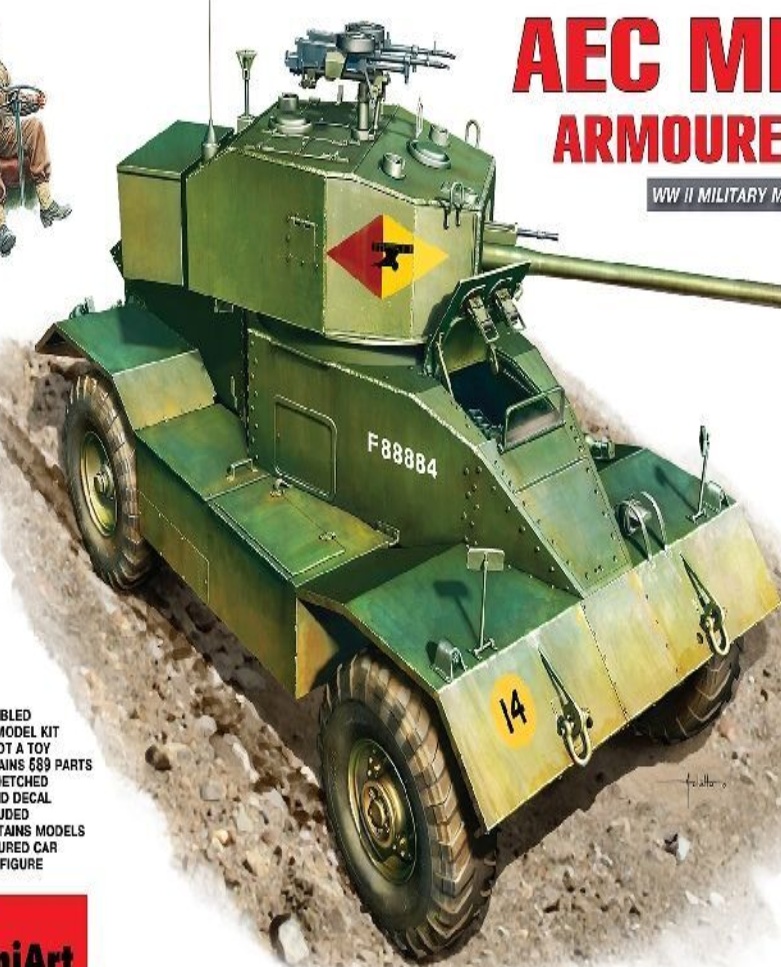 Miniart 35159 - 1/35 WWII AEC MK. III Armoured Car - New