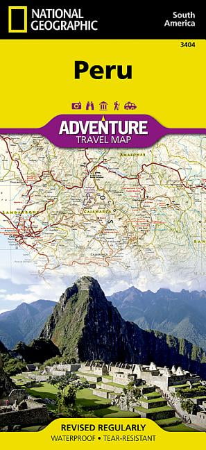 Peru Map Adventure Maps National Geographic Adventure Map