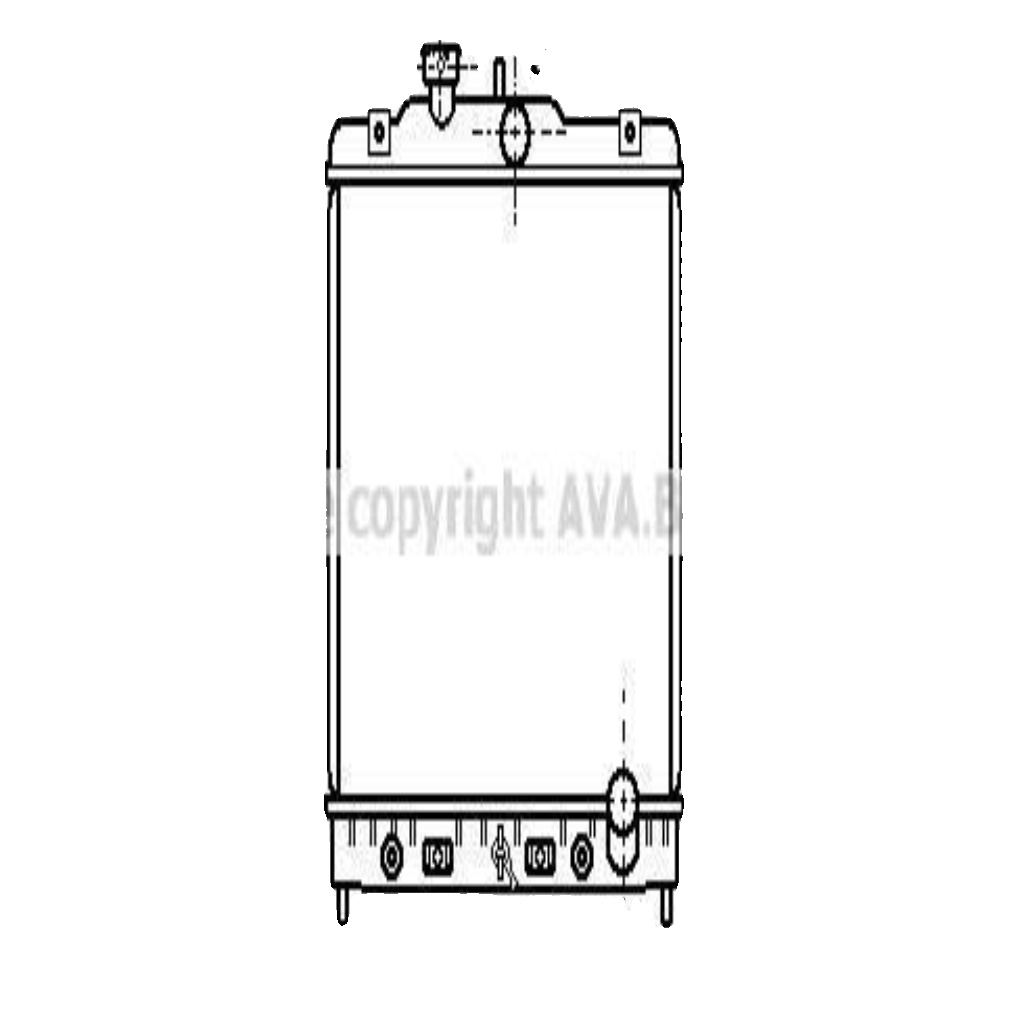 HONDA CIVIC MK V 1995-2001 HATCHBACK HONDA CIVIC (1992) 1.6 VTEC Radiator HD2122 - Image 3