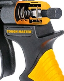TOUGH MASTER Heavy Duty Foam Gun Applicator Rubberised Handle PTFE Protection