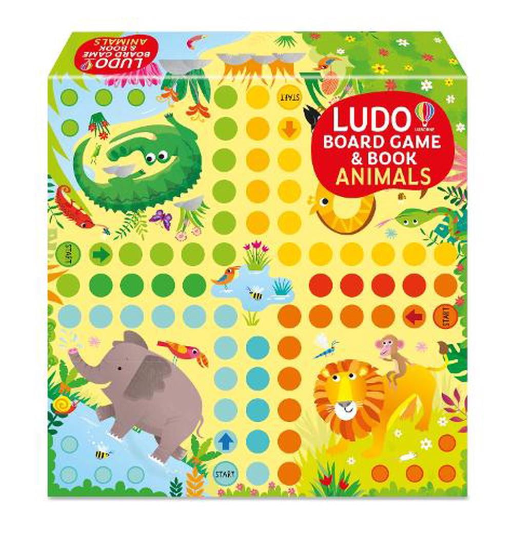 Ludo Board Game & Book - Animals