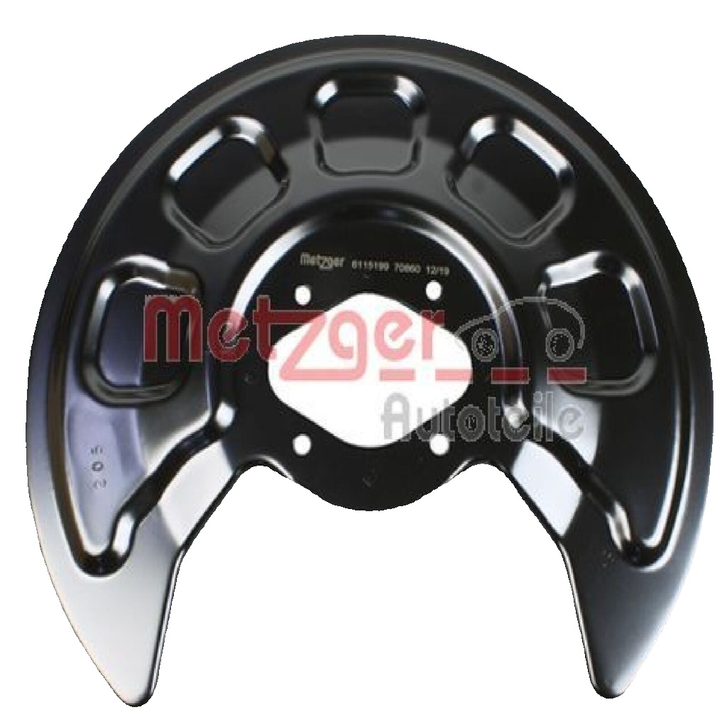 Original Metzger Splash Plate Brake Disc 6115199 for VW
